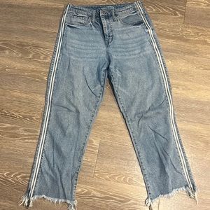 Wild fable jeans with side zipper